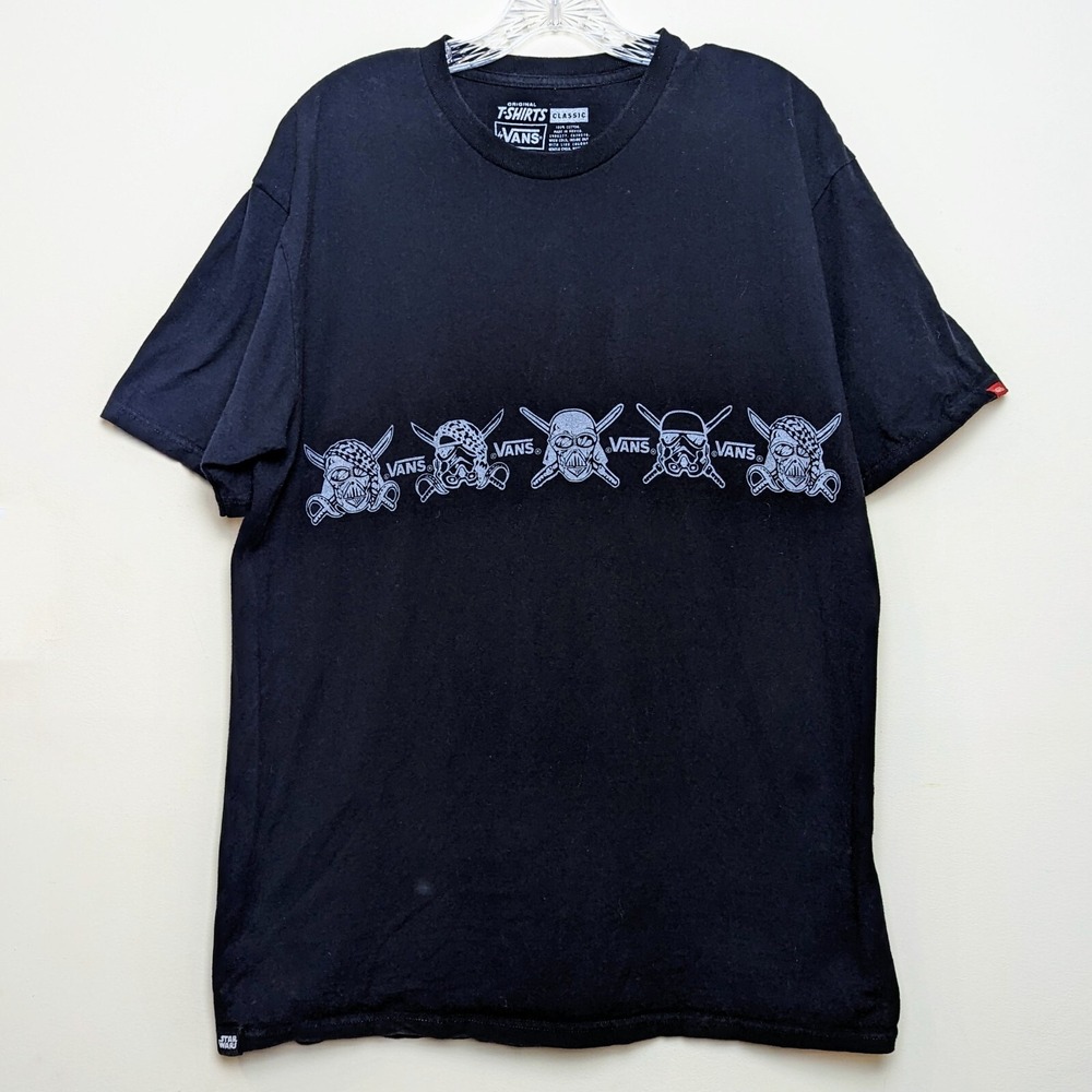 Vans x Star Wars Collab Stormtroopers Bandanas Black Shirt Large